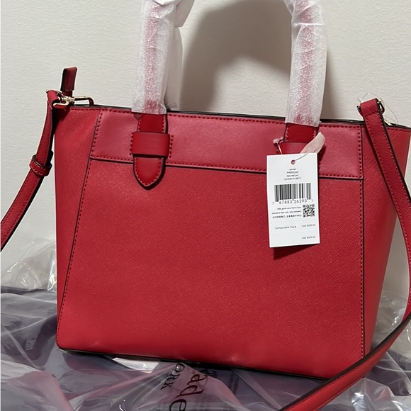 Kate spade red purse, authentic, brand new with tags, never used - Picture 2 of 3